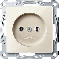 Розетка MERTEN SYSTEM M, скрытый монтаж, бежевый | код. MTN2001-0344 | Schneider Electric